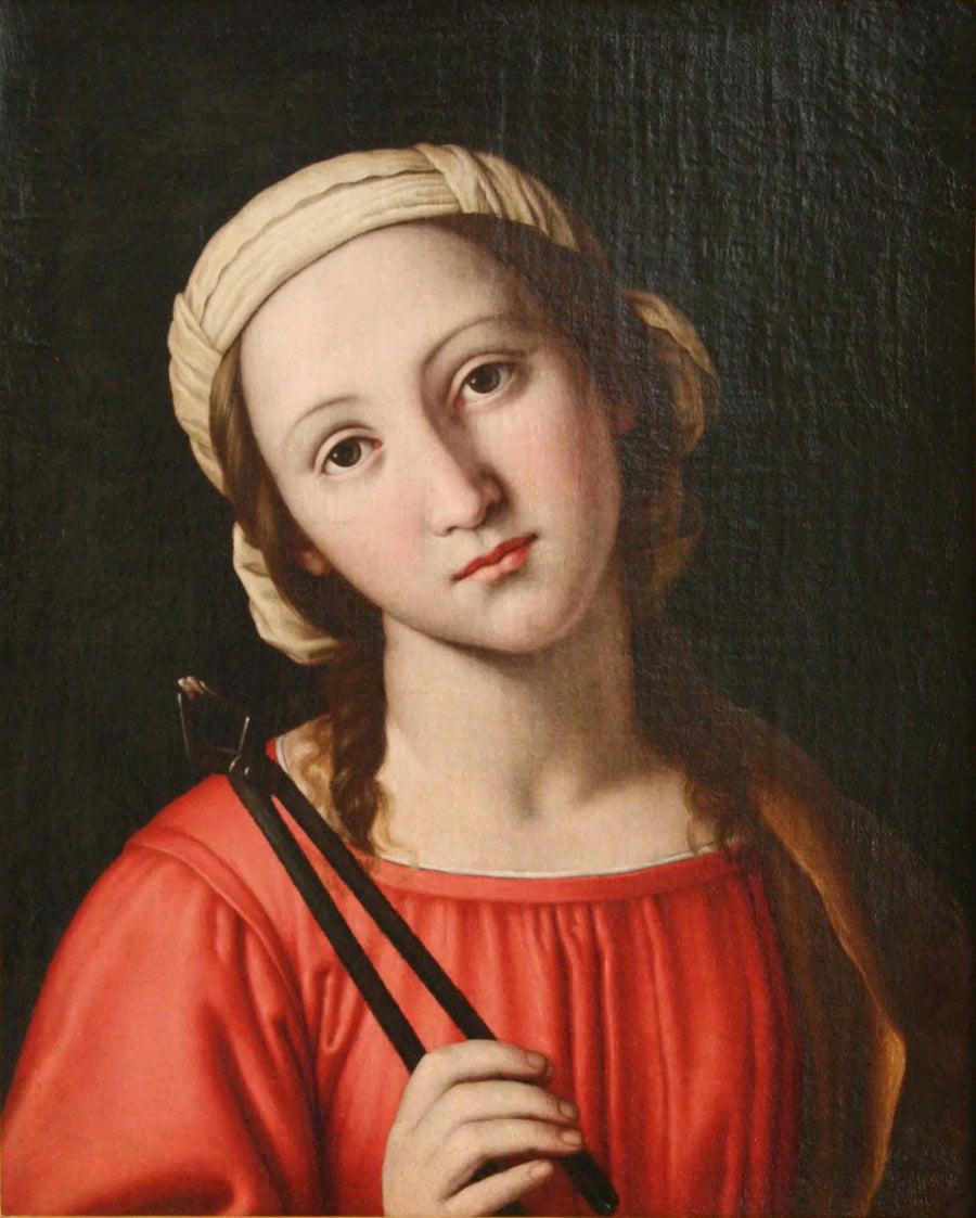 Sainte Apolline - Giovanni Battista Salvi image 1 reproduction réalisée par Alpha Reproduction