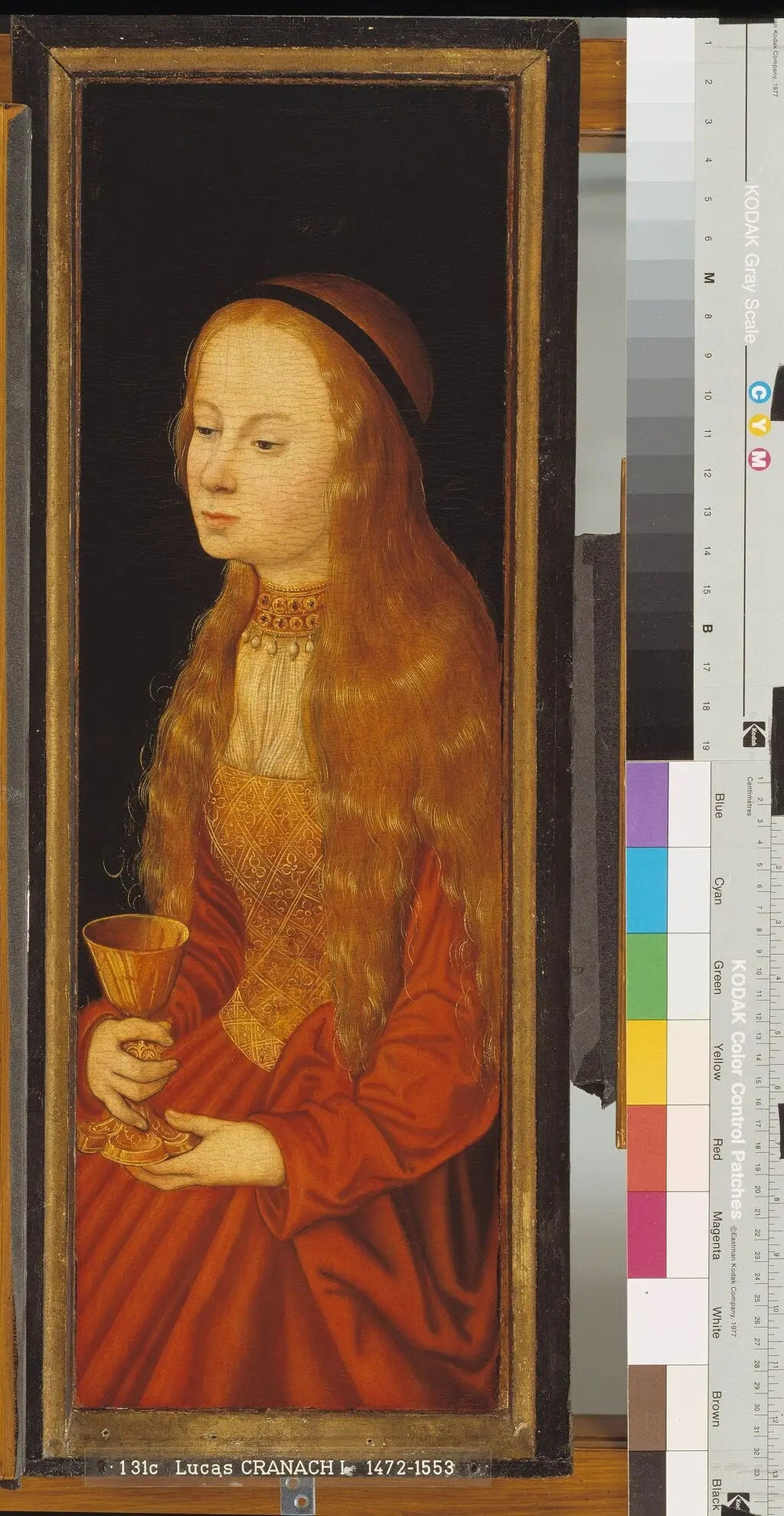 Sainte Barbe - Lucas Cranach the Elder - Alpha Reproduction
