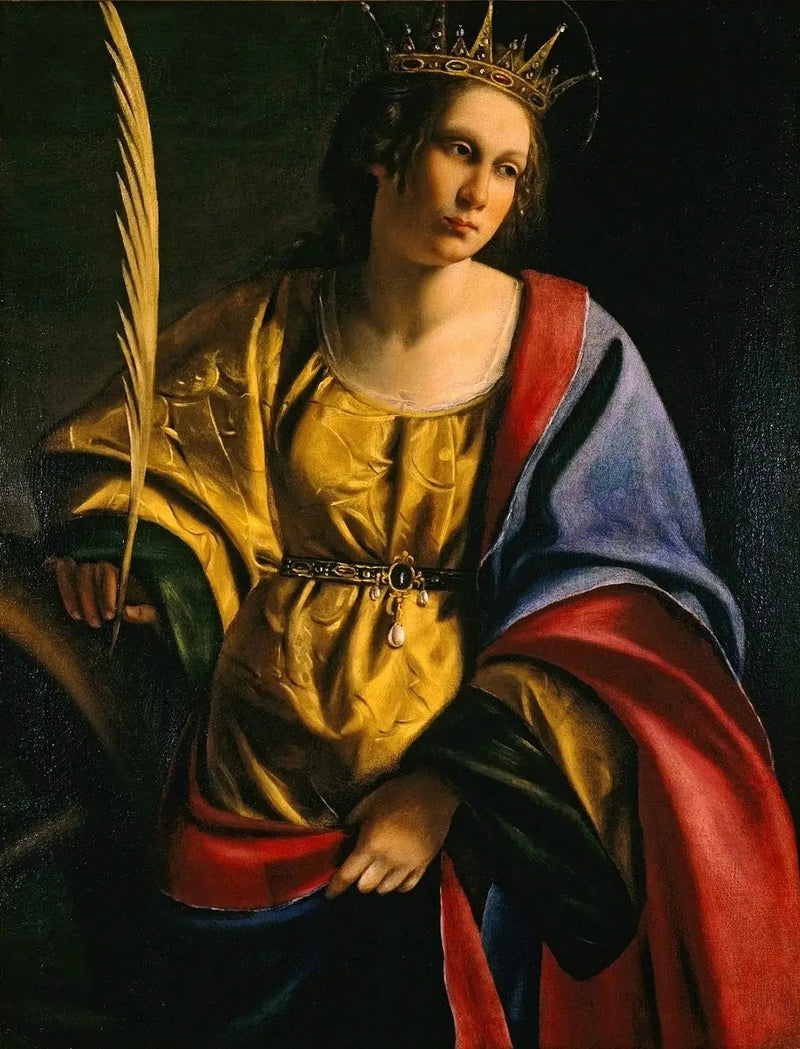เซนต์ Catherine d'Alexandrie - Artemisia Gentileschi