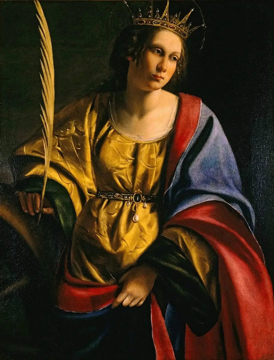เซนต์ Catherine d'Alexandrie - Artemisia Gentileschi