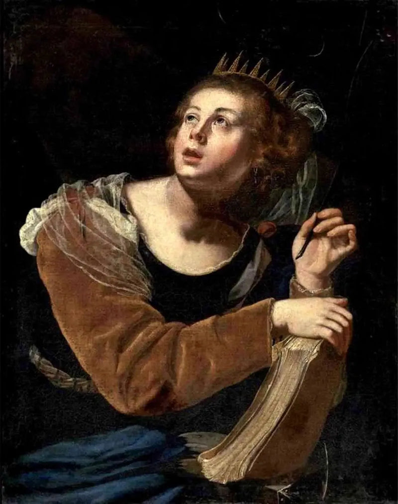 เซนต์ Catherine d'Alexandrie - Artemisia Gentileschi