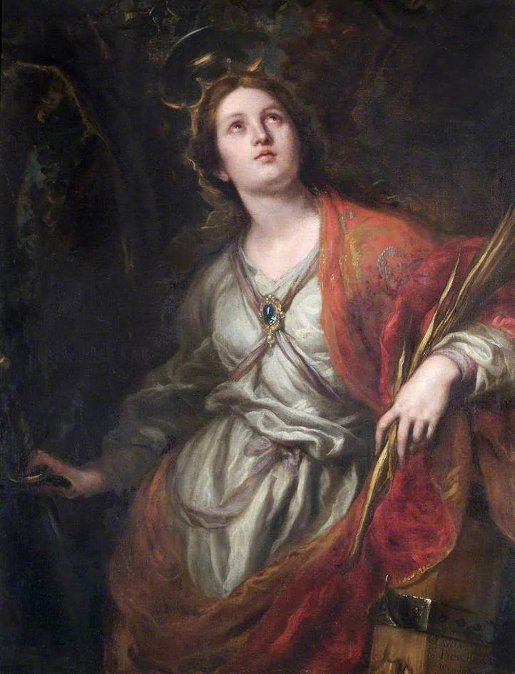 เซนต์ Catherine d'Alexandrie - Claudio Coello