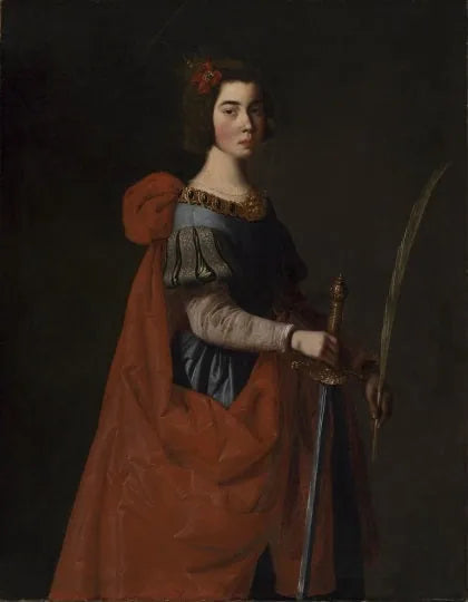 เซนต์ Catherine d'Alexandrie - ฟรานซิสโก เดอ ซูร์บาราน
