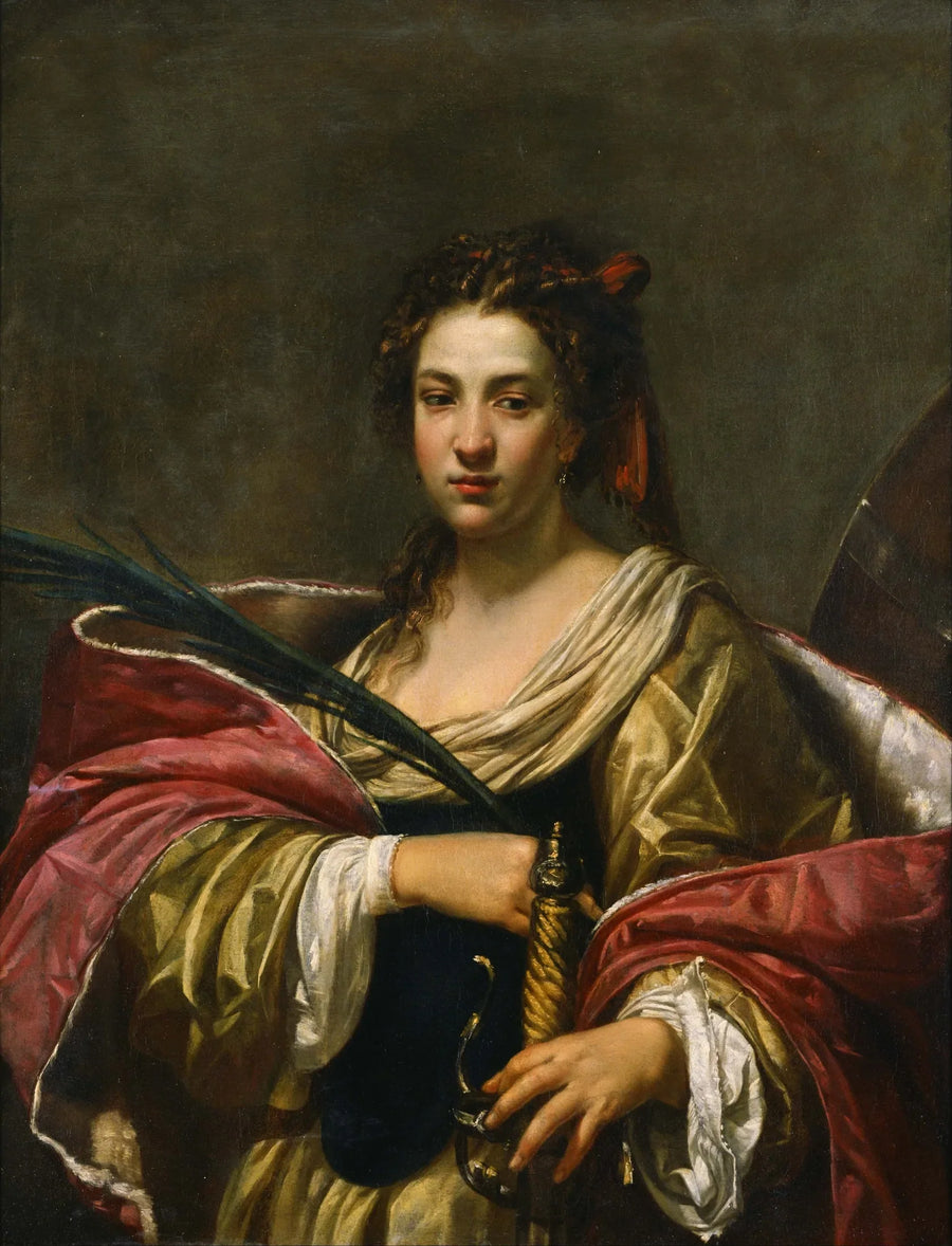 เซนต์ Catherine d'Alexandrie - Simon Vouet