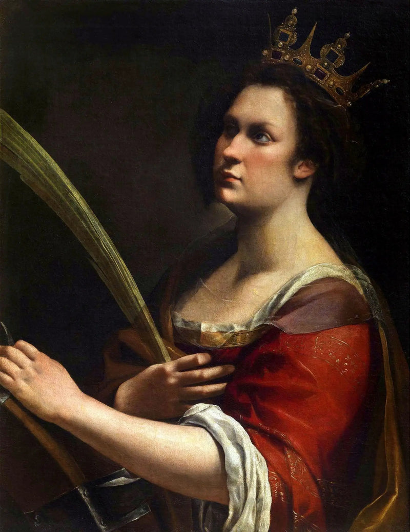 เซนต์ Catherine d'Alexandrie - Artemisia Gentileschi