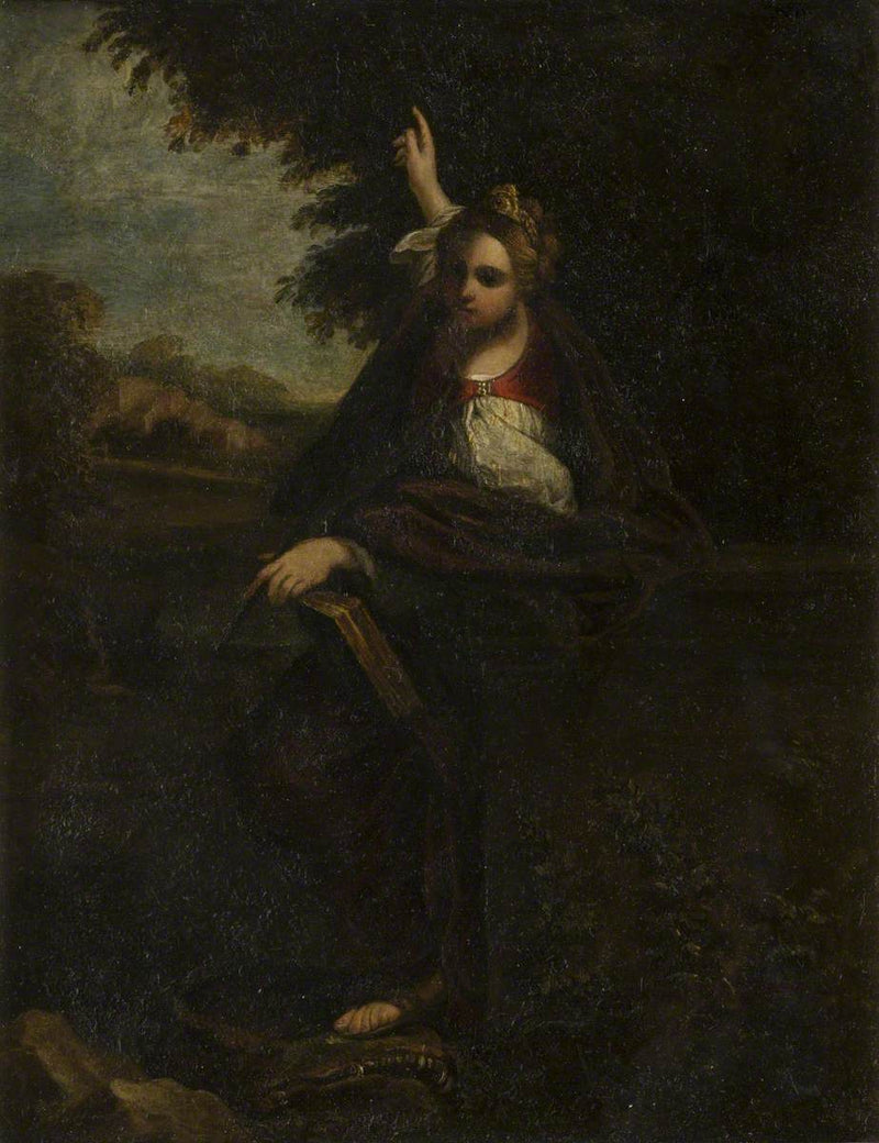ซานต์ Catherine ในทิวทัศน์ - Annibale Carracci