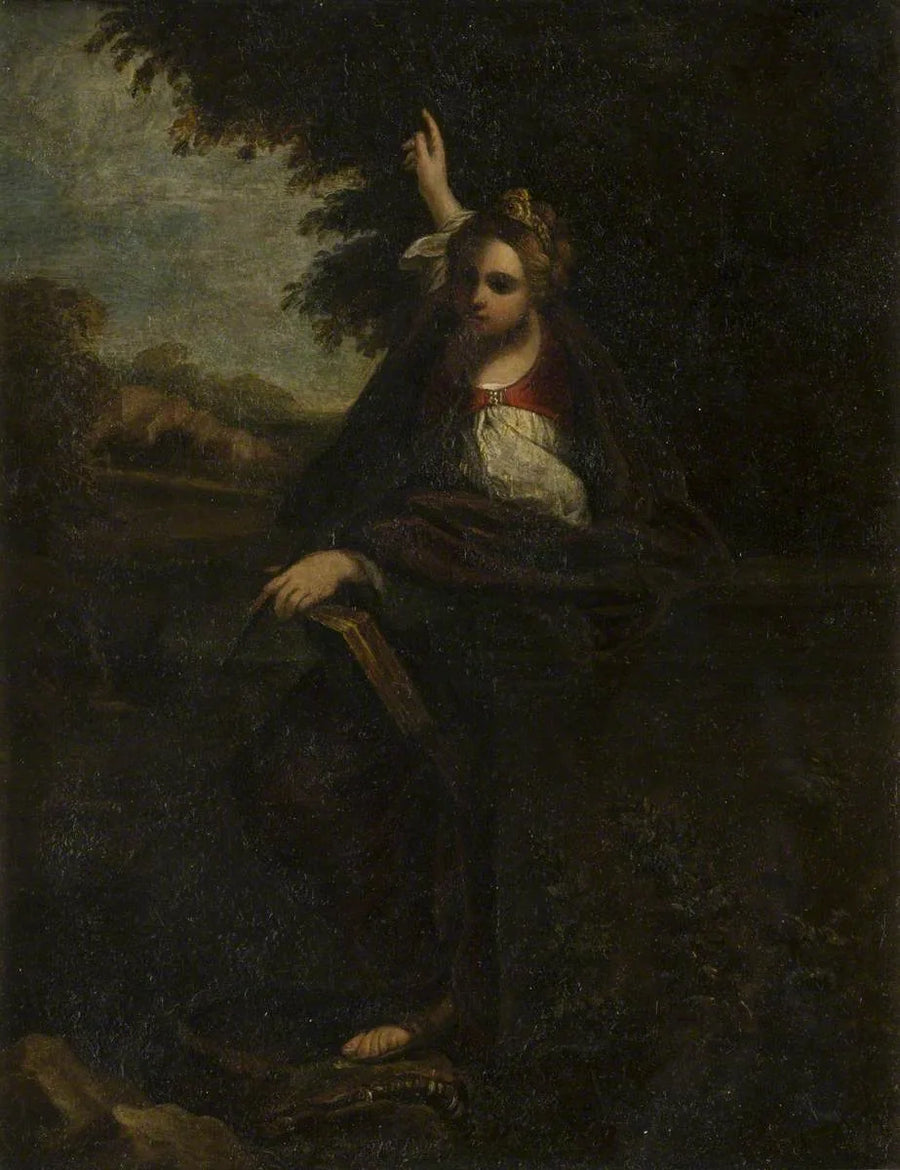 ซานต์ Catherine ในทิวทัศน์ - Annibale Carracci