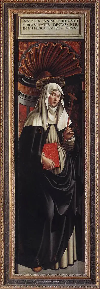เซนต์ Catherine de Sienne - Domenico Ghirlandaio