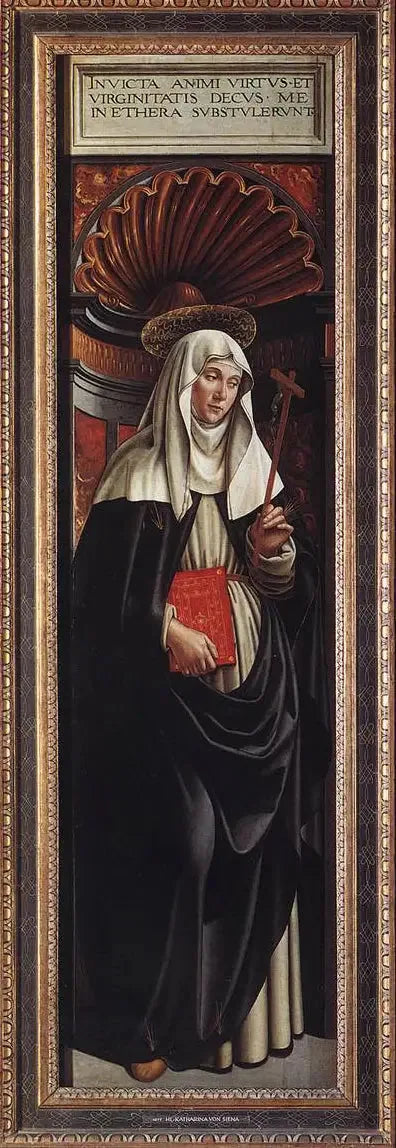 เซนต์ Catherine de Sienne - Domenico Ghirlandaio