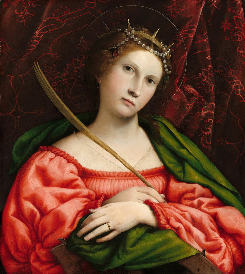เซนต์ Catherine - Lorenzo Lotto