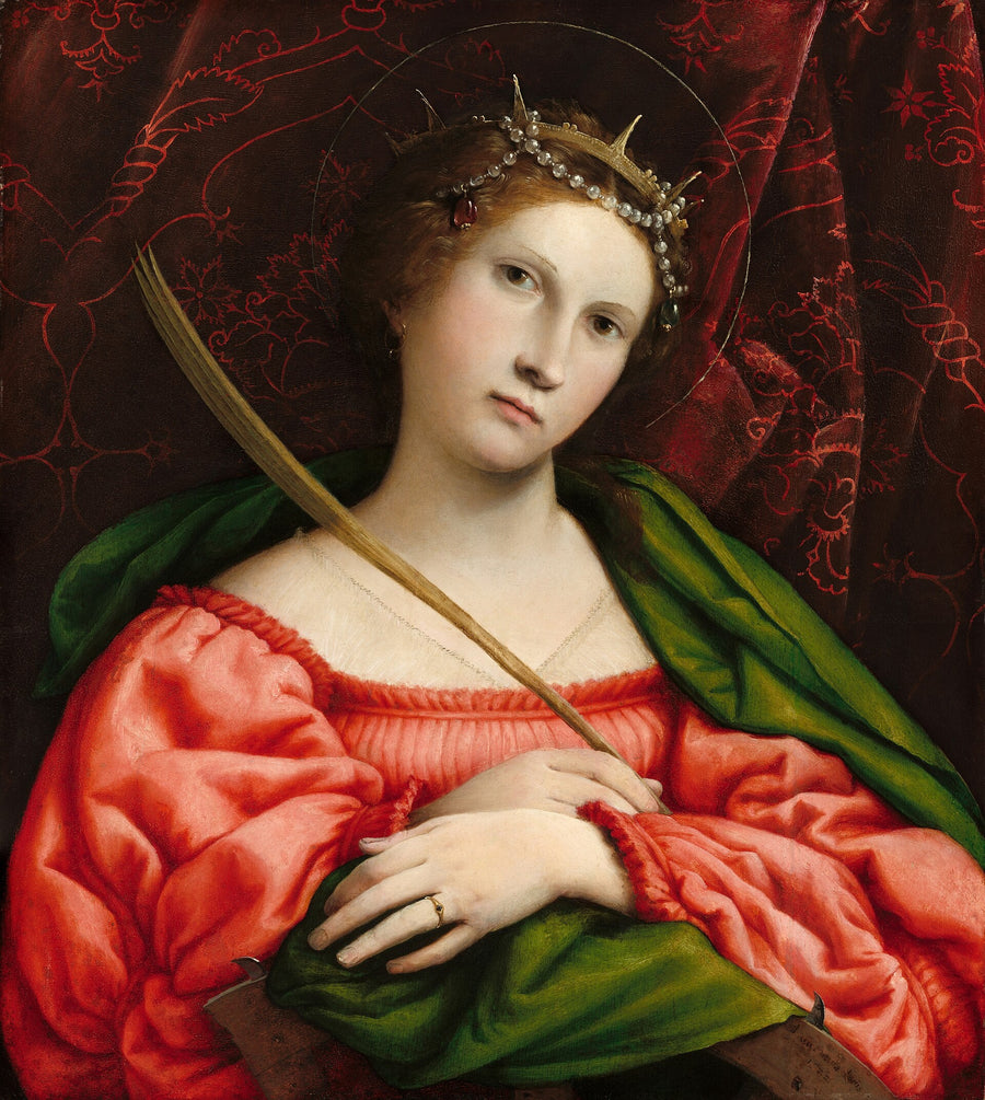เซนต์ Catherine - Lorenzo Lotto