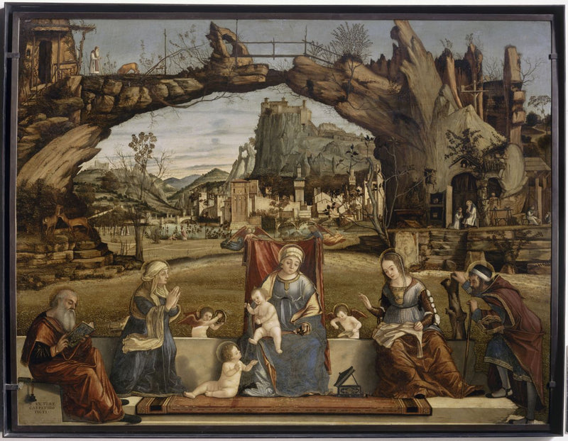 สนทนาศักดิ์สิทธิ์ - Vittore Carpaccio