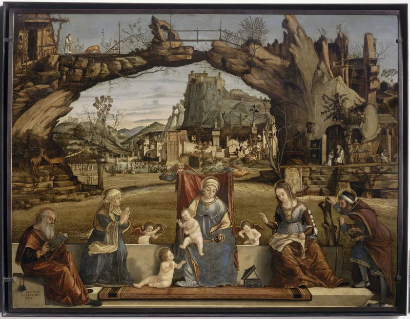 สนทนาศักดิ์สิทธิ์ - Vittore Carpaccio