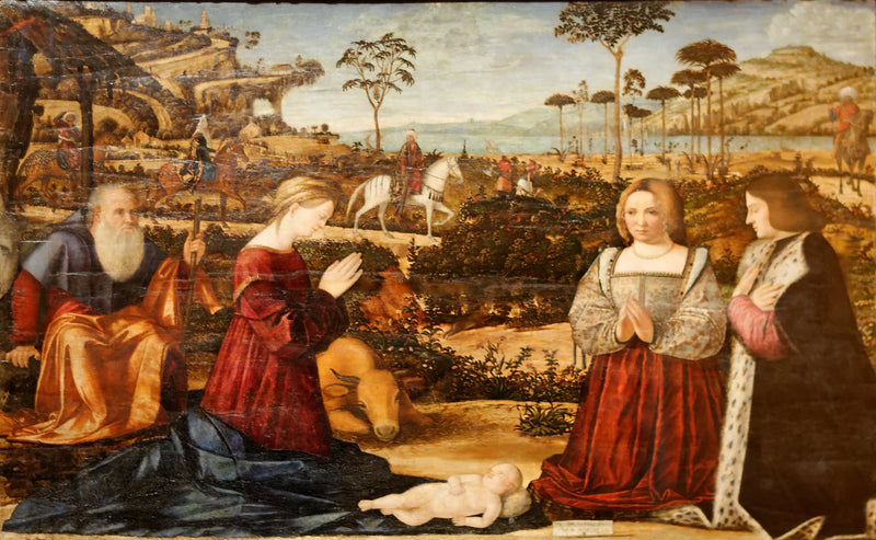 ครอบครัวศักดิ์สิทธิ์และผู้บริจาค - Vittore Carpaccio