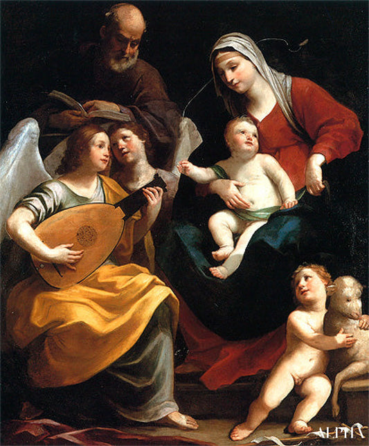 Sainte Famille - Guido Reni Reproductions de tableaux à la peinture à l’huile