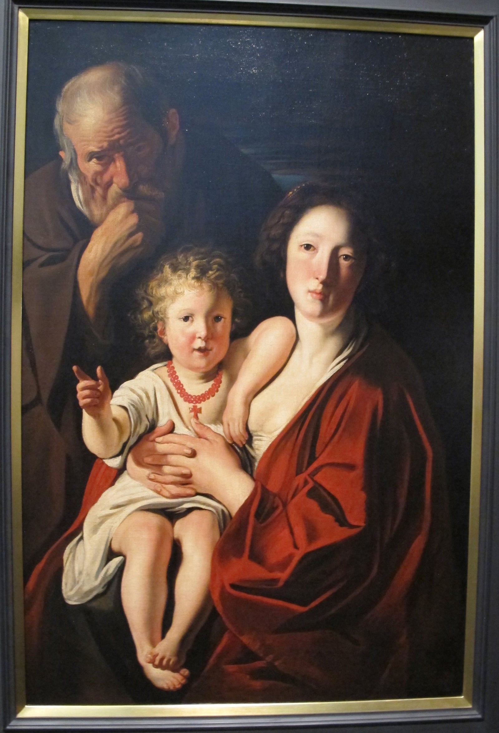 Sainte Famille - Jacob Jordaens image 1 tableau peint à l’huile sur toile
