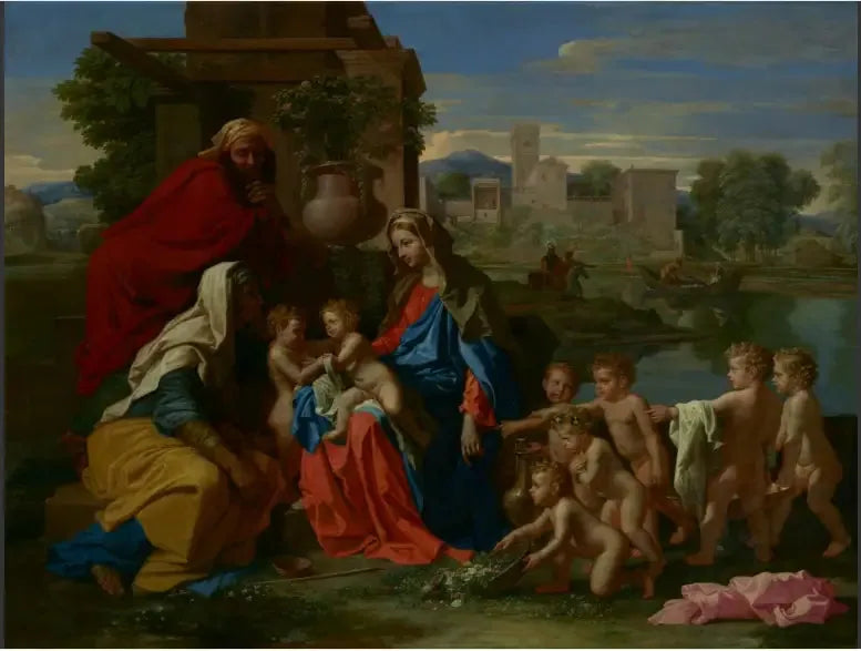 ครอบครัวศักดิ์สิทธิ์ - Nicolas Poussin