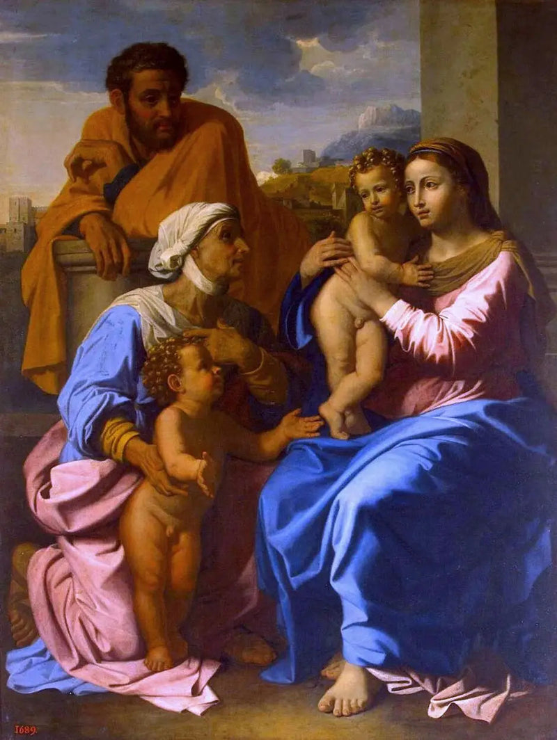 ครอบครัวศักดิ์สิทธิ์ - Nicolas Poussin