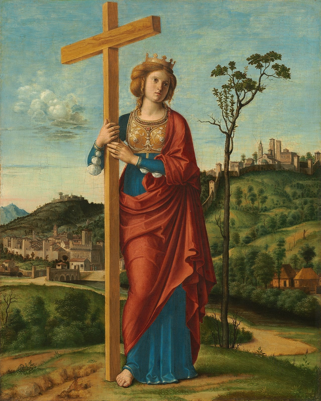 Sainte-Hélène - Cima da Conegliano image 1 copie de tableau peinte à la main