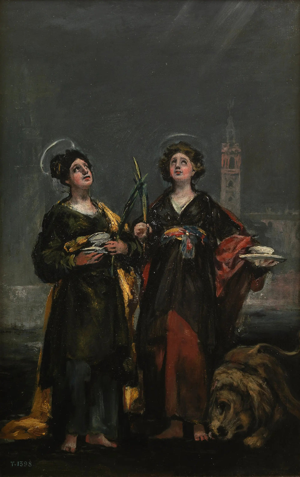 Sainte Juste et Sainte Rufine - Francisco de Goya image 1 reproduction d’œuvre d’art à l’huile