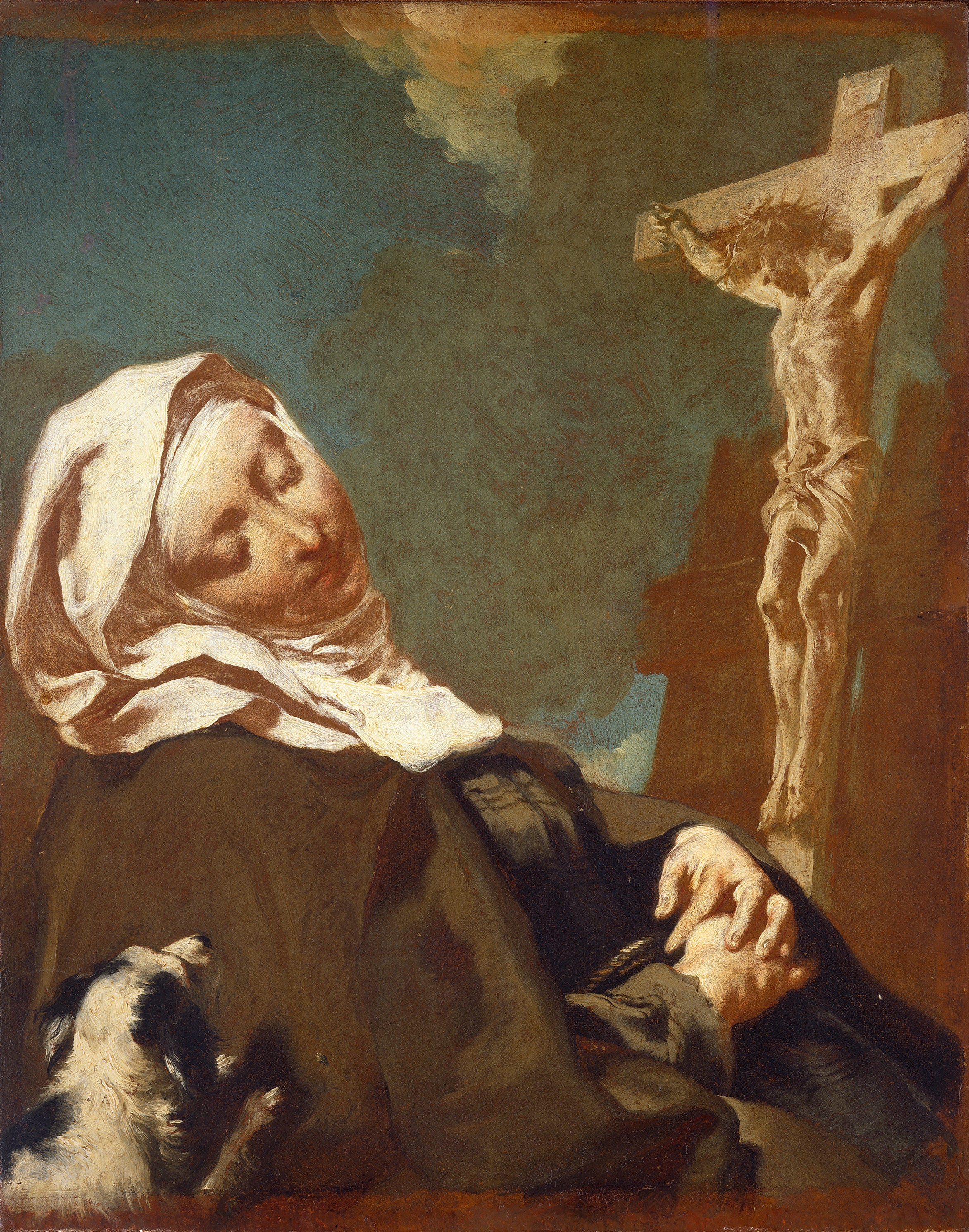 Sainte Marguerite de Cortone - Giovanni Battista Piazzetta - Alpha Reproduction