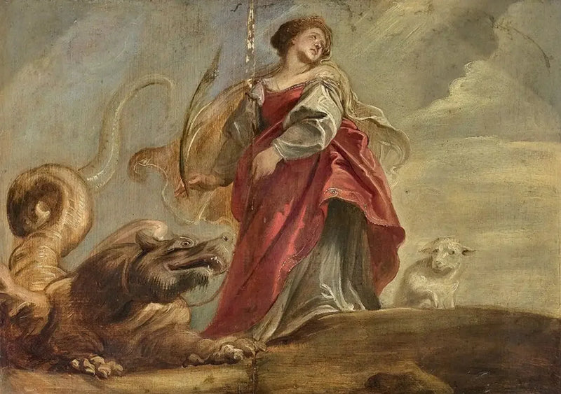 Sainte Marguerite - ปีเตอร์ พอล รูเบนส์