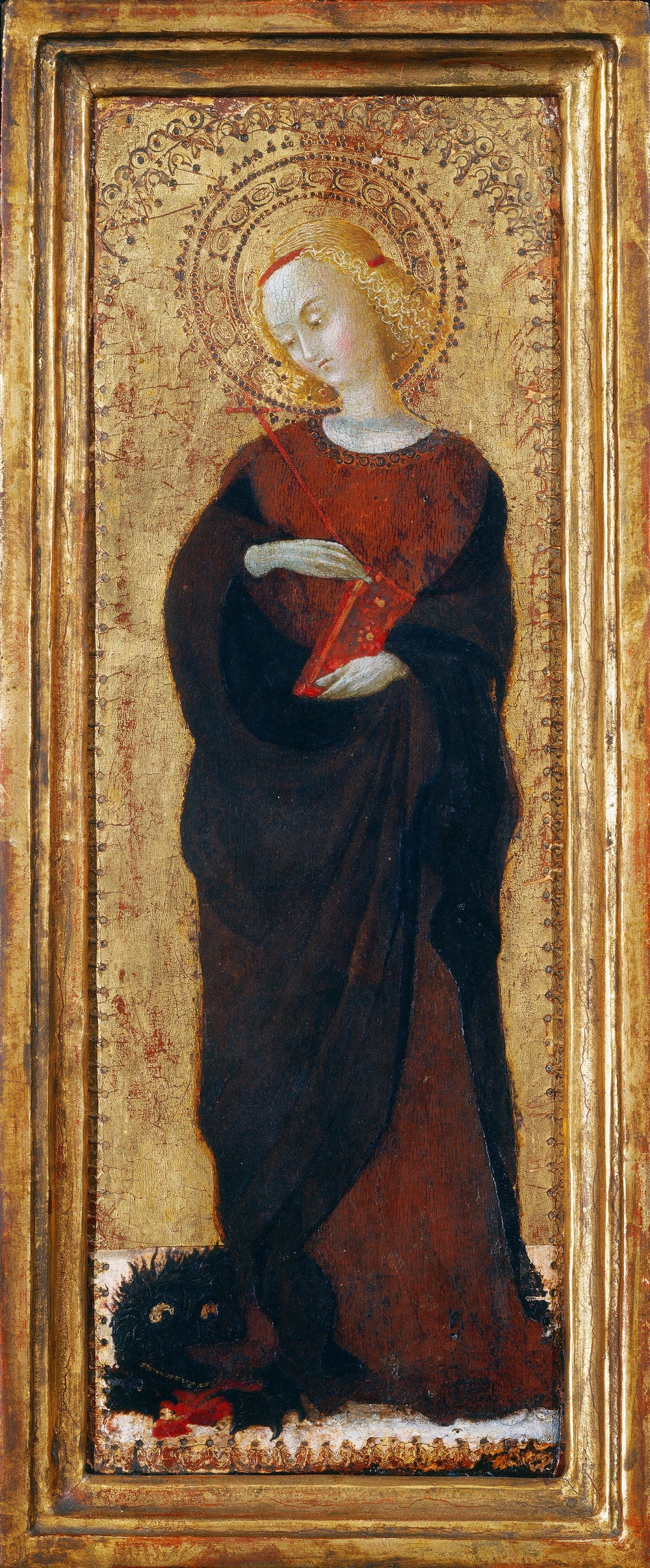 Sainte Marguerite - Sassetta image 1 reproduction d’œuvre d’art à l’huile