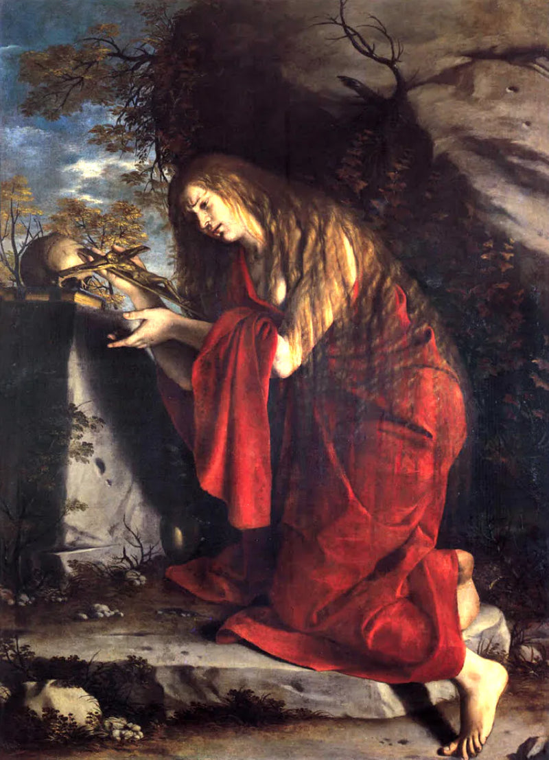 แมรี่มารีย์ Magdalene ในการลงโทษ - Orazio Gentileschi
