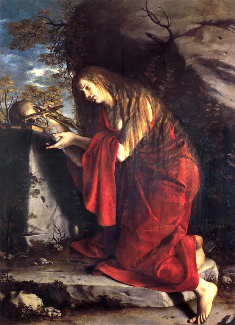 แมรี่มารีย์ Magdalene ในการลงโทษ - Orazio Gentileschi