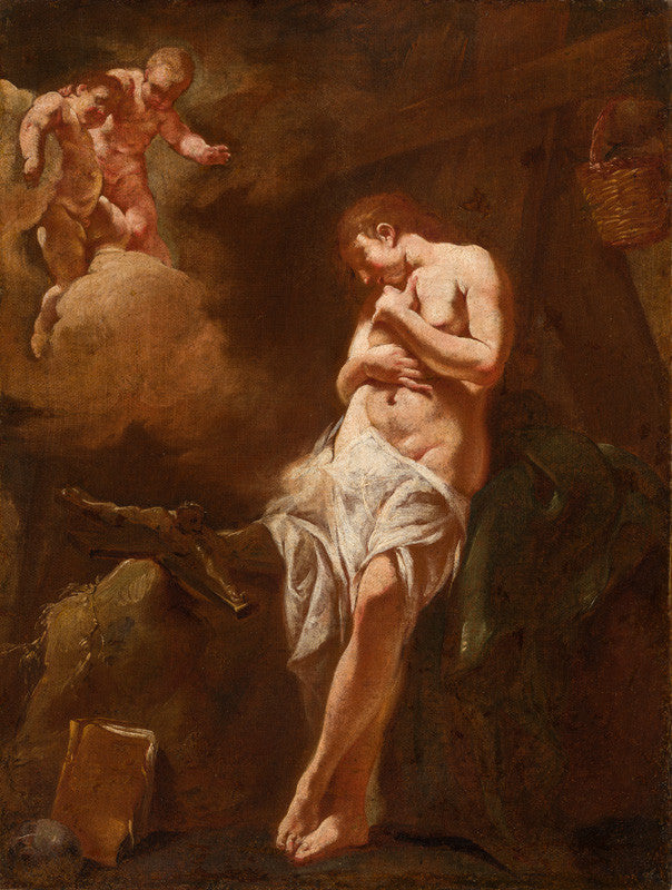 Sainte Marie-Madeleine - Giovanni Battista Piazzetta image 1 tableau peint à l’huile sur toile