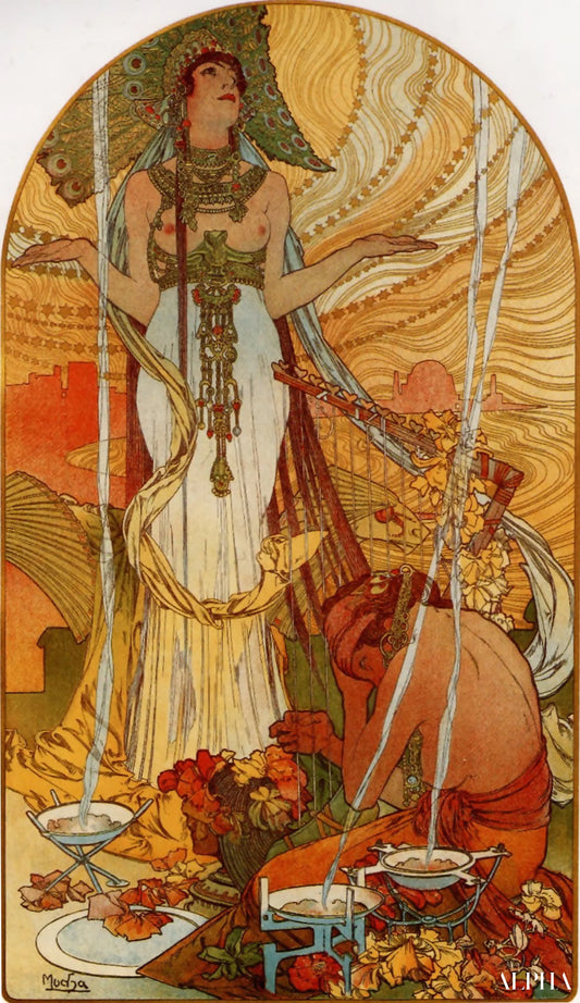 Salammbô - Mucha - Reproductions de tableaux et peintures haut de gamme