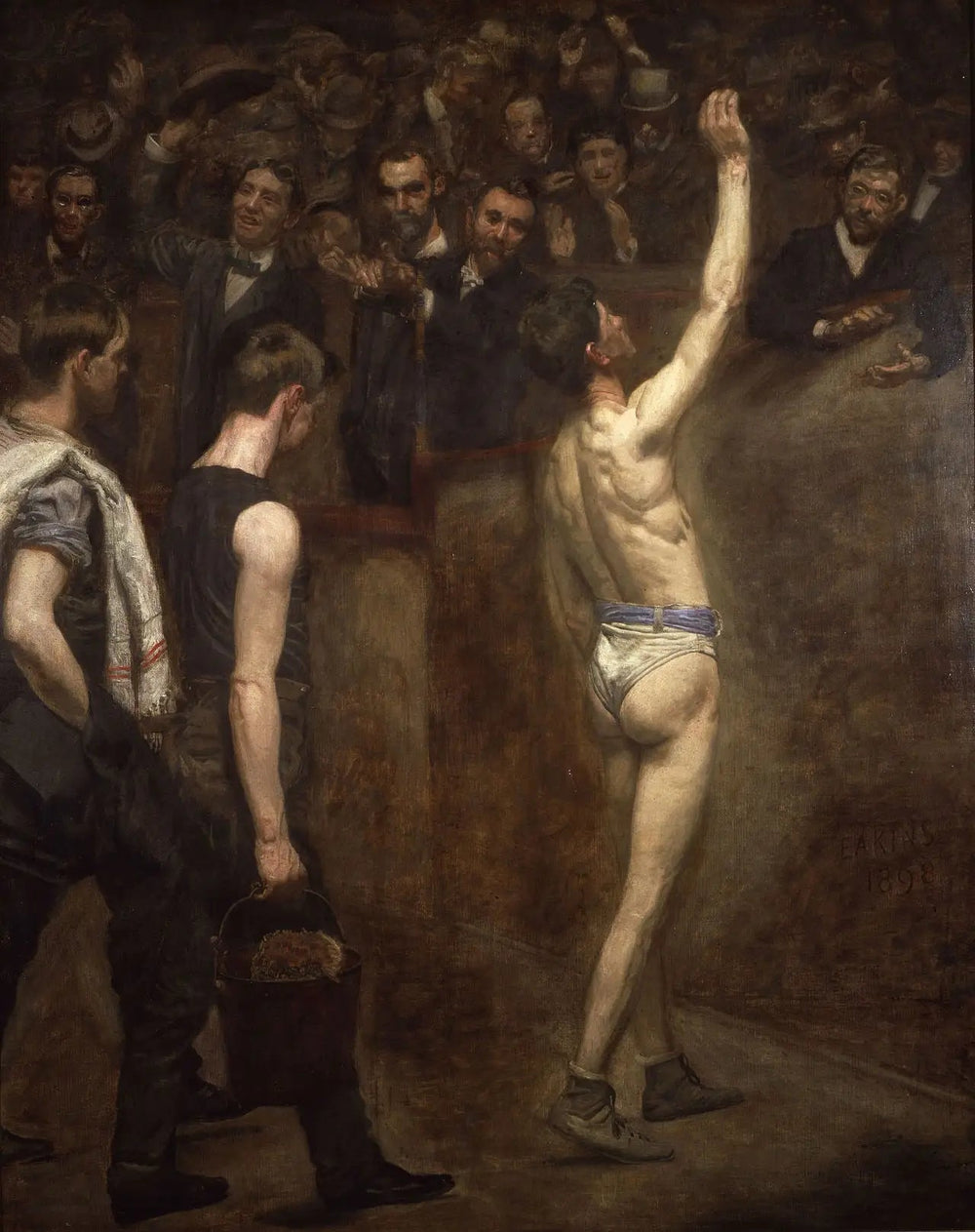 Salut - Thomas Eakins image 1 reproduction de peinture à l’huile
