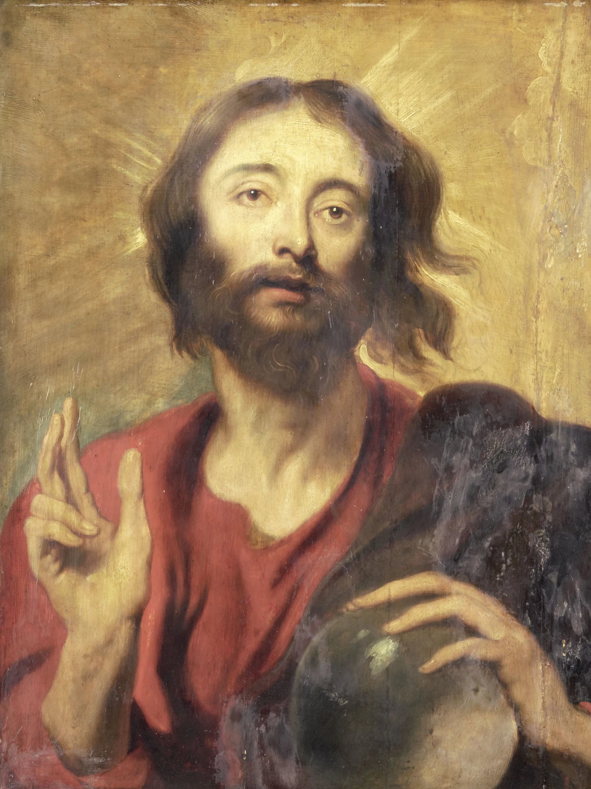 Salvator Mundi - Artiste inconnu du Rijksmuseum