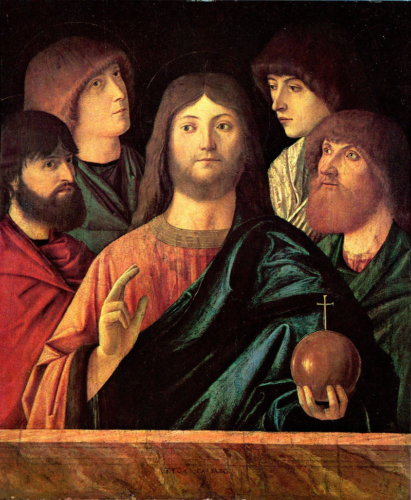 ซัลวาทอร์ มุนดี พร้อมกับอัครสาวก - Vittore Carpaccio