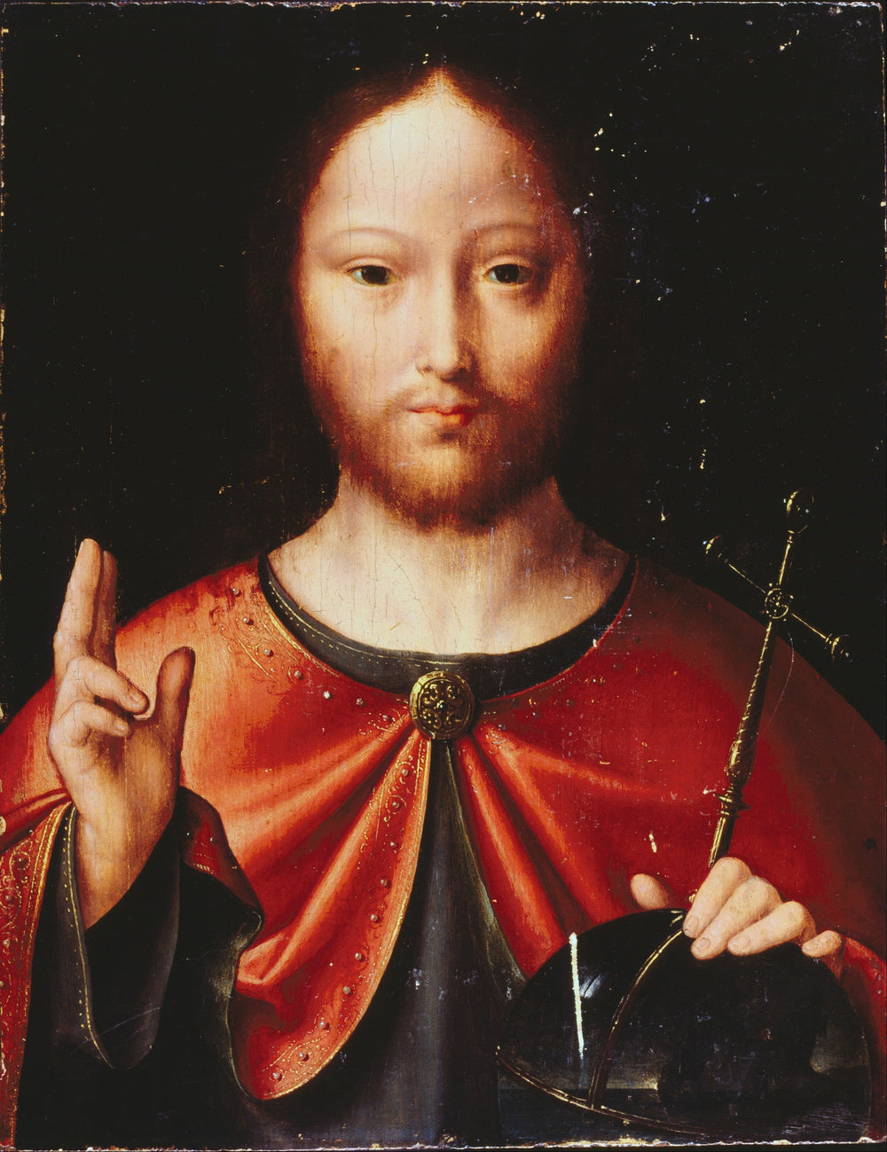 Salvator Mundi - Joos van Cleve - Alpha Reproduction
