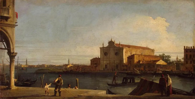 San Giovanni dei Battuti ที่ Murano - Canaletto