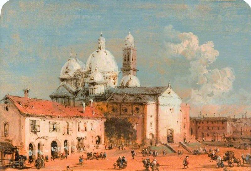 San Giustina du Prato della Valle, Padoue - ฟรานเชสโก กัวร์ดี