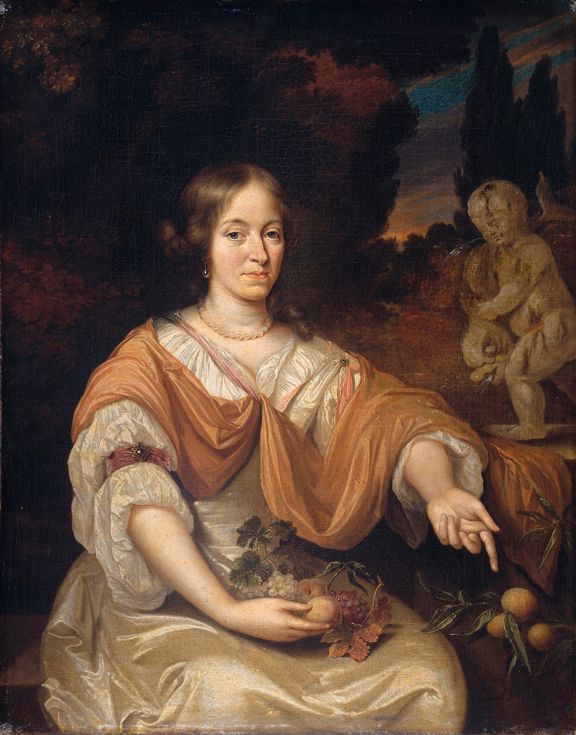 Sara Pottey (1651-1705). Épouse de Johan van Bochoven - Daniel Haringh