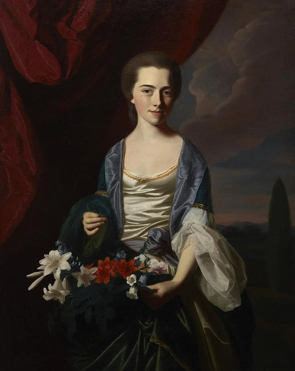 Sarah Sherburne Langdon - John Singleton Copley image 1 reproduction d’œuvre d’art à l’huile