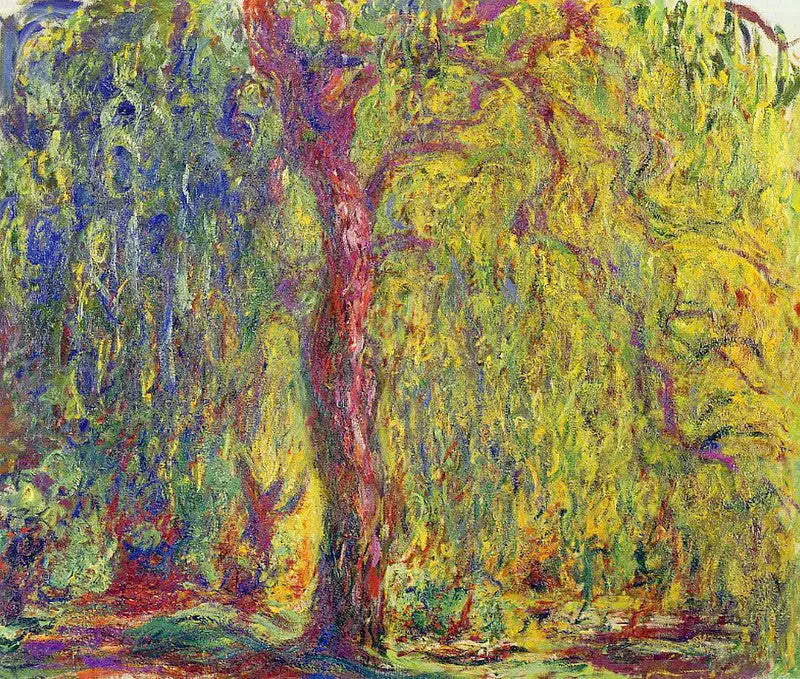 ต้นหลิวร้องไห้ - Claude Monet