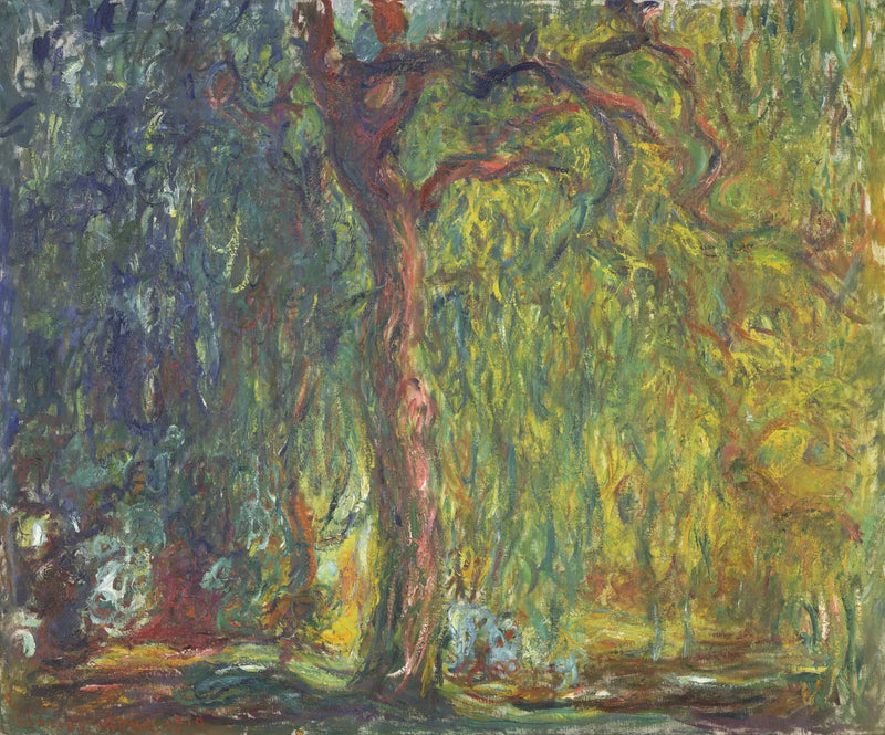 ต้นหลิวร้องไห้ - Claude Monet