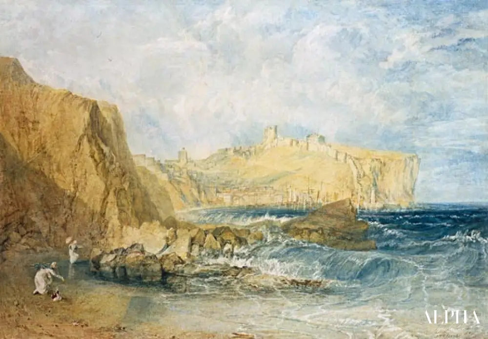 Scarborough - William Turner - Reproductions de tableaux et peintures haut de gamme