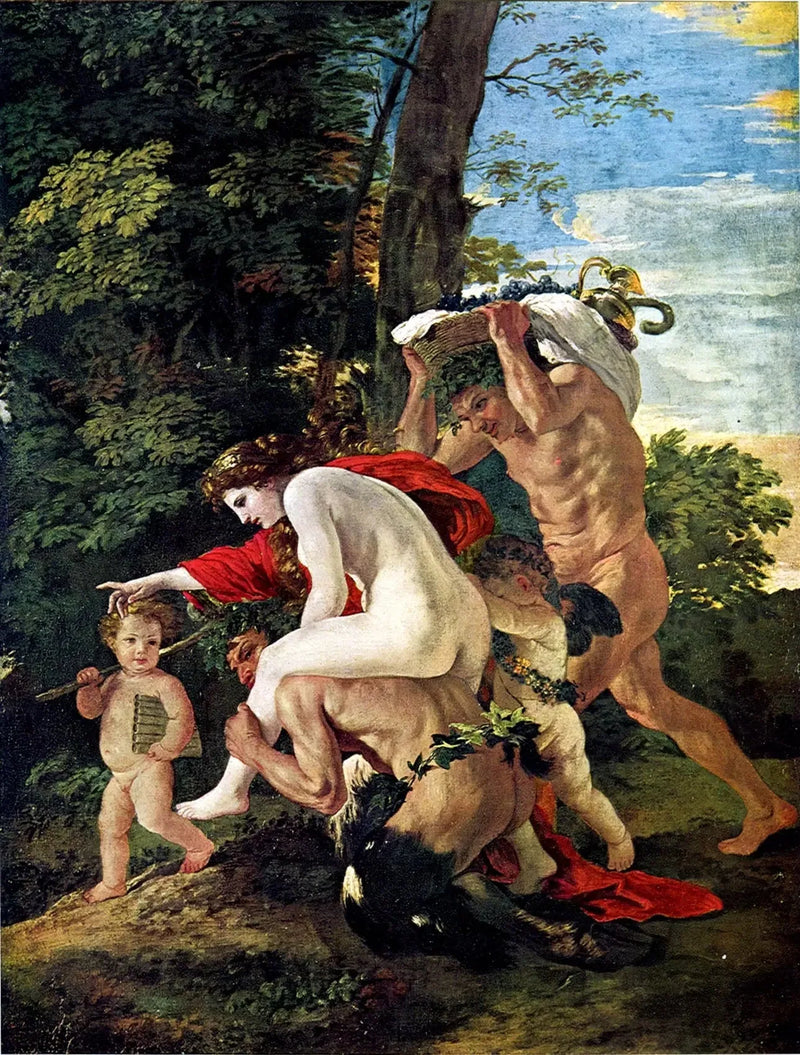 ฉากบาคคีหรือเทพีเนฟขี่เซเทอร์ - Nicolas Poussin