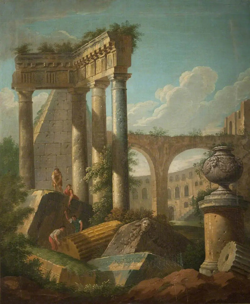 ฉากคลาสสิก (วัดร้าง) - Giovanni Paolo Panini