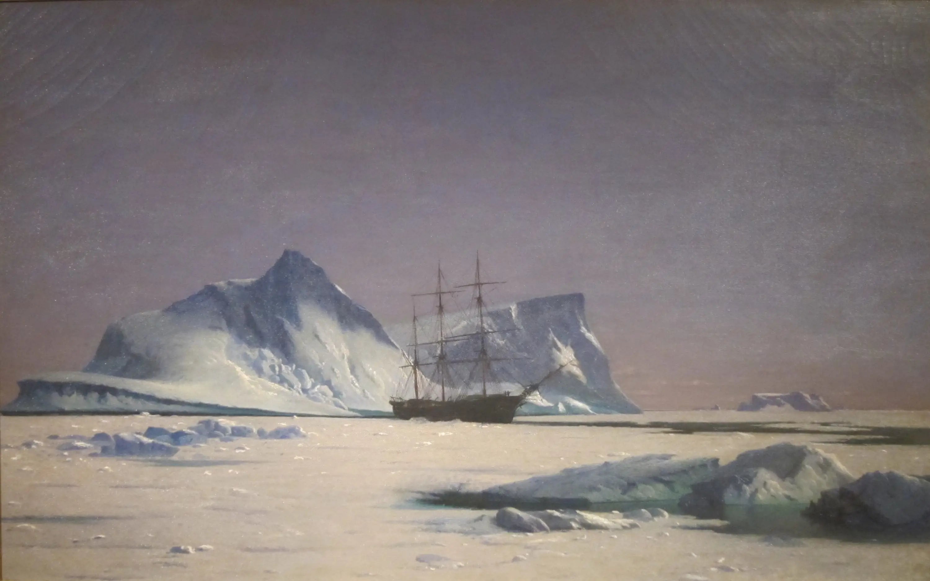 Scène dans l'Arctique - William Bradford image 1 tableau peint à l’huile sur toile