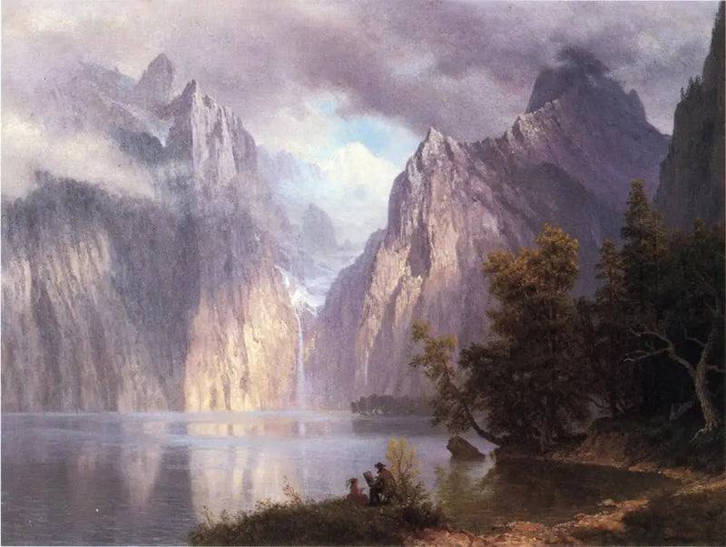 ฉากในเทือกเขา Sierra Nevada - Albert Bierstadt