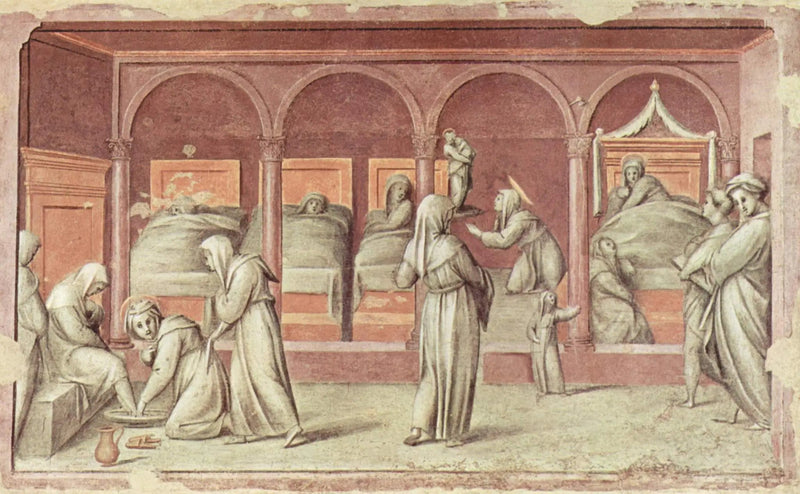 ฉากชีวิตในโรงพยาบาล - Pontormo