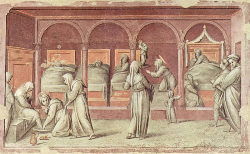 ฉากชีวิตในโรงพยาบาล - Pontormo