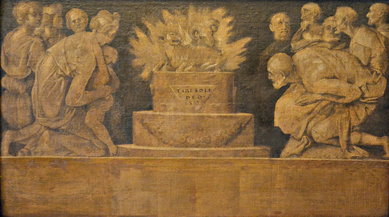 ฉากการเสียสละ - Pontormo