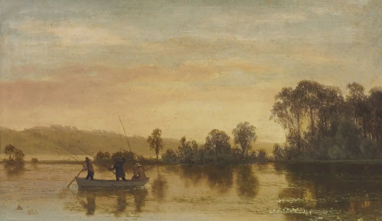 Scène fluviale - Albert Bierstadt - Alpha Reproduction